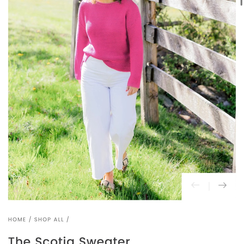 Sh*t That I Knit The Scotia Sweater